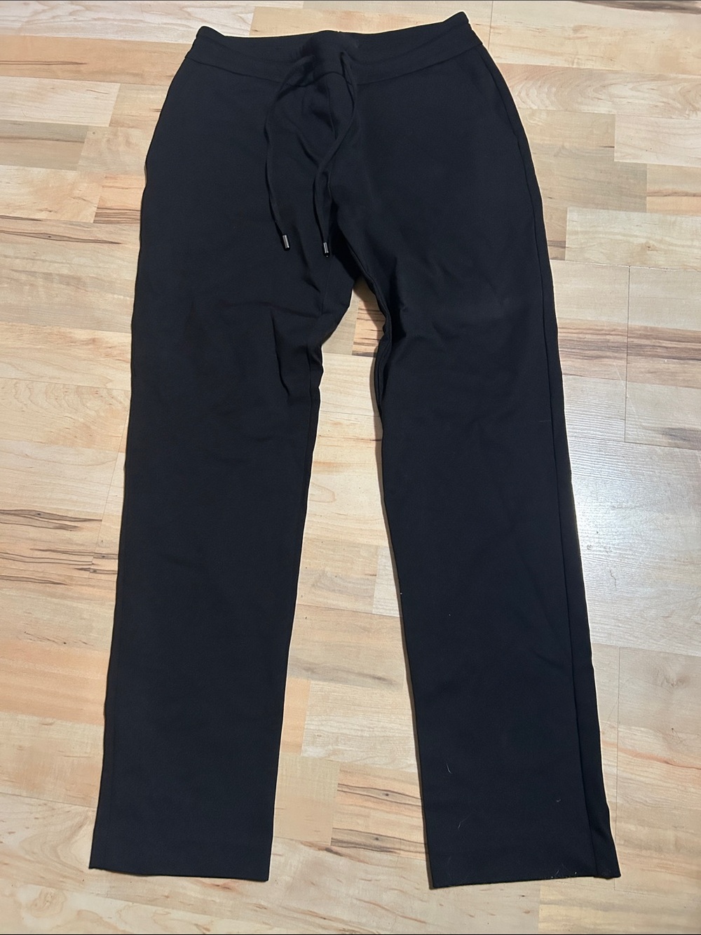 Women’s Black Drawstring Casual Pants